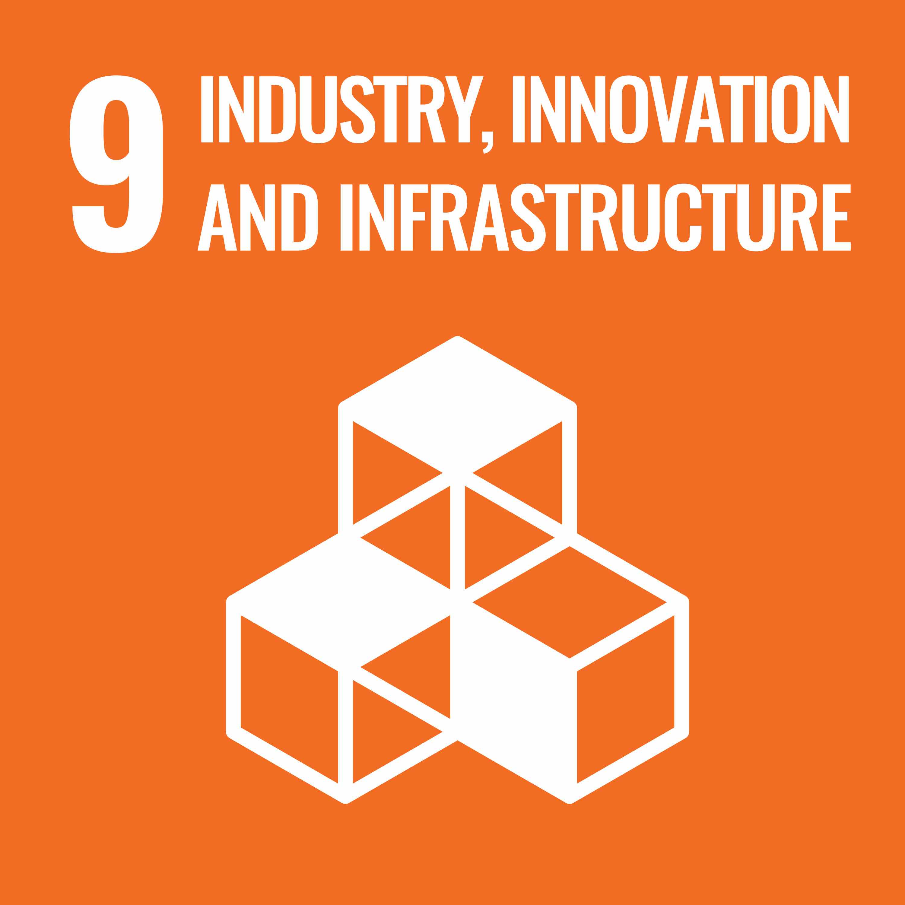 SDG 9 — Industri, Inovasi dan Infrastruktur
